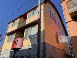 松戸市で施工していた外壁塗装と屋根塗装などの工事が終わりました。
