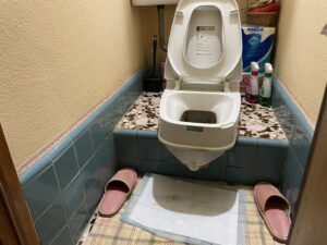 三郷市でトイレの改修工事の現地調査をしてきました。