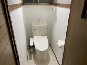 三郷市で和式トイレから洋式トイレに改修工事をしました。
