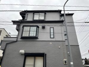 松戸市の外壁塗装、屋根葺き替えなどの工事が本日終了しました。