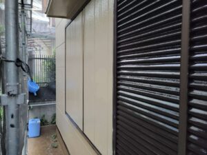 松戸市の外壁塗装と屋根塗装がもう少しで終了します。