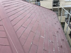 松戸市で屋根葺き替え工事を金属屋根カバー工法