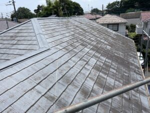 松戸市で外壁塗装と屋根葺き替えを施工します。