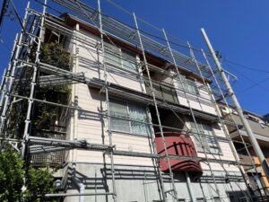 松戸市で外部等改修工事と外壁塗装と屋根塗装など各種塗装を施工します。