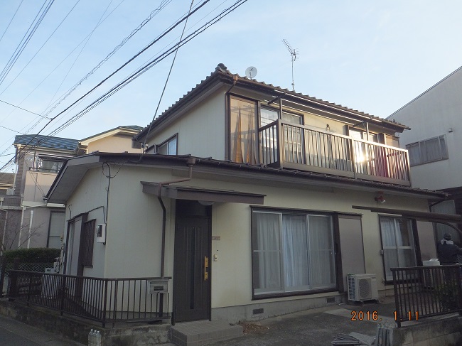 before 外壁、屋根、木部塗装