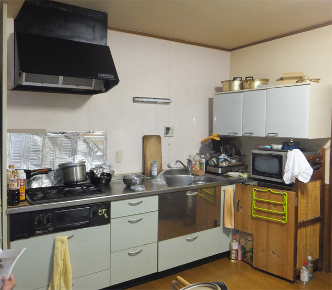 リフォーム前キッチン