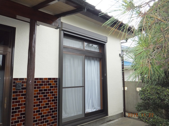 シャッター取付 after