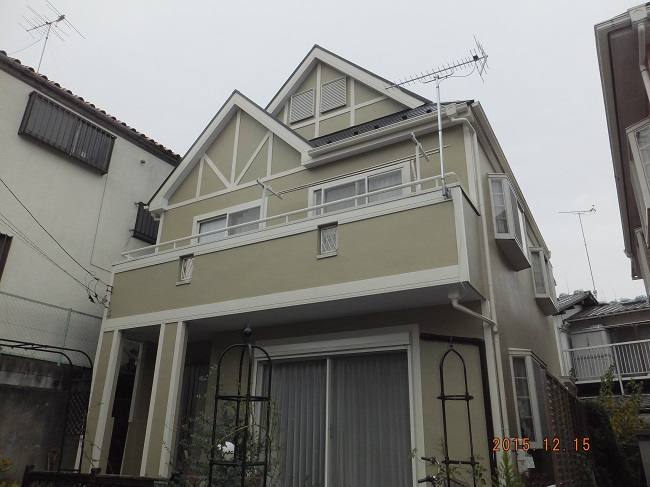 after　外壁と屋根塗装