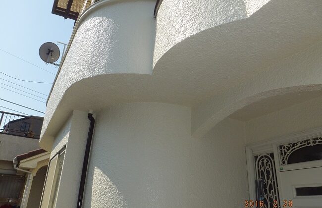 柏市で外壁と屋根瓦の塗装