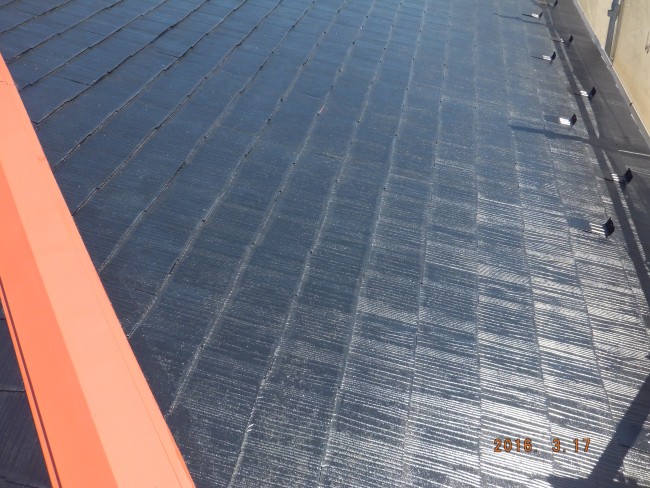 before 屋根塗装