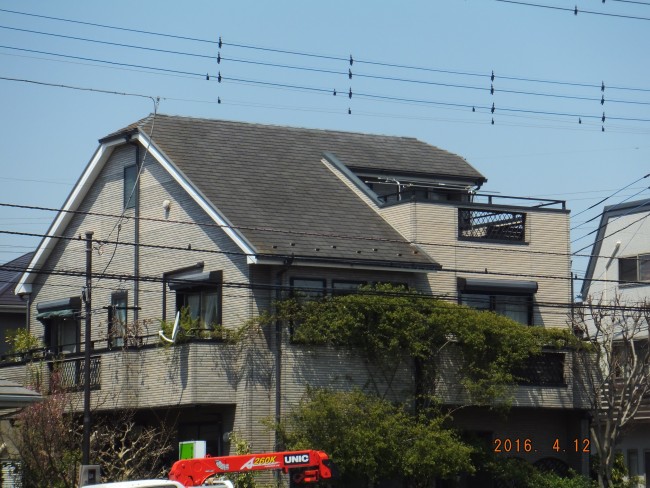 外壁塗装工事前