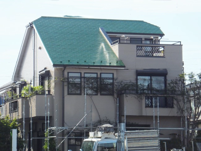 外壁塗装工事後