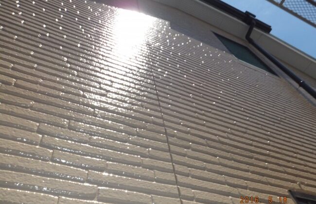 柏市 外壁塗装と屋根塗装を高耐候無機塗料で塗装