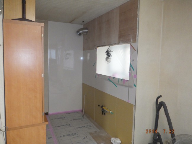 キッチン取付前