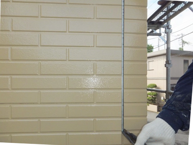 目地コーキング施工