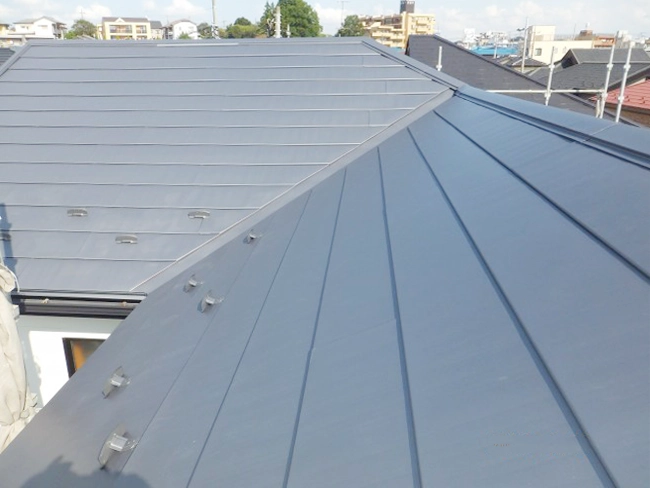 屋根葺き替え後