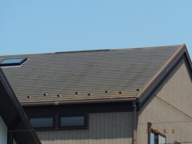 屋根塗装前