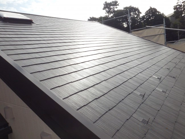 屋根塗装後