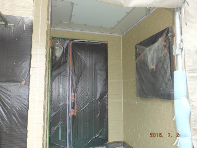 柏市 外壁塗装と瓦の漆喰改修及びバルコニー防水工事