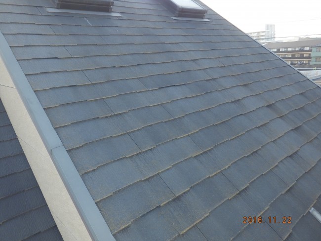 屋根塗装前