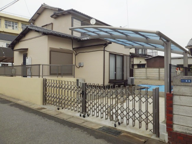 柏市 外壁サイディング及び外構工事と内装工事他