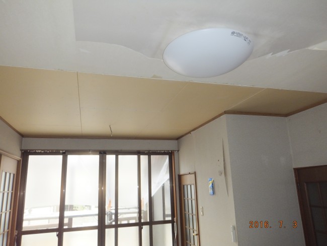 雨漏り改修工事2