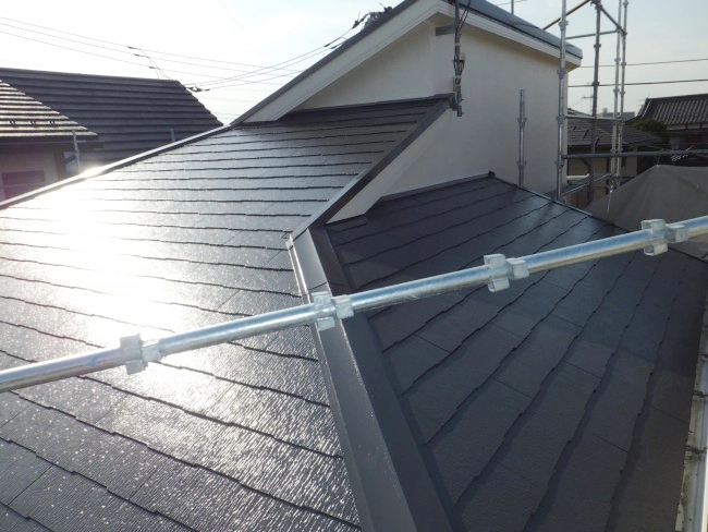 流山市 外壁塗装と屋根塗装、防水工事