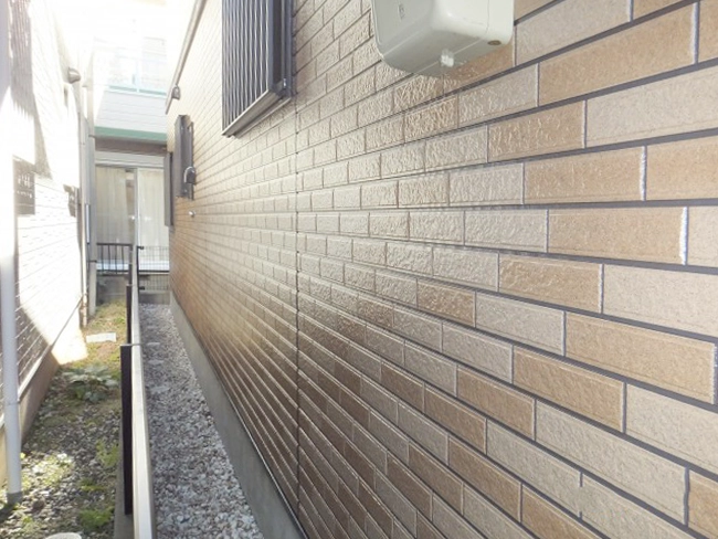 下部サイディング施工後