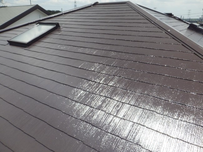 施工後の屋根