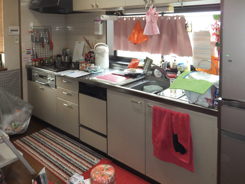 キッチン施工前