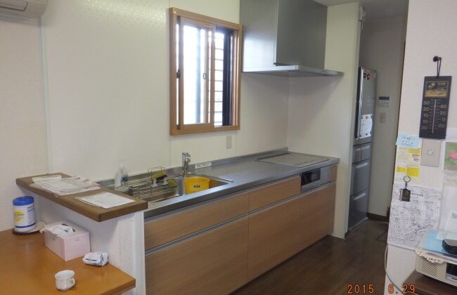 松戸市水廻りリフォーム キッチンとユニットバスの交換